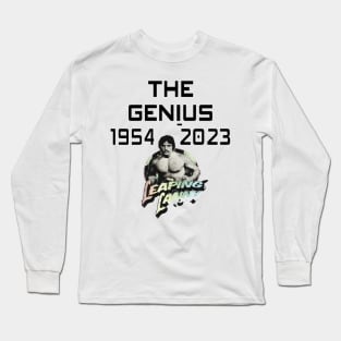 the genius1954 2023 leaping lanny poffo Long Sleeve T-Shirt